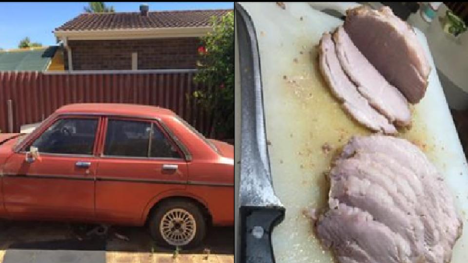Caldo in Australia: uomo arrostisce carne con il calore interno dell’auto