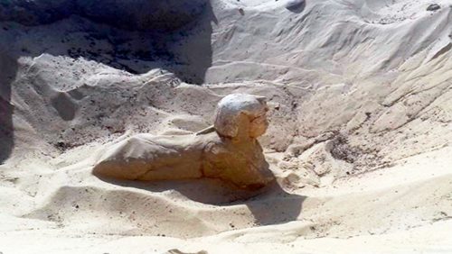 Egitto: scoperta sfinge a Minya