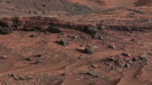 Marte: le straordinarie immagini del cratere Gale di Curiosity