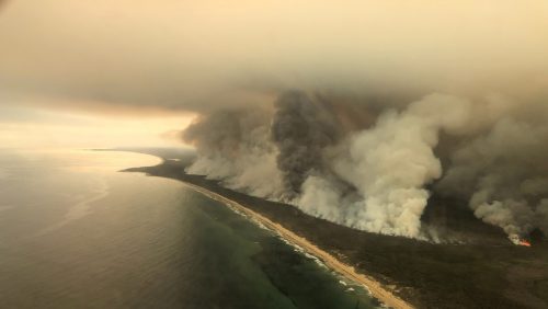 Incendi Australia: il fumo raggiunge il Sud America