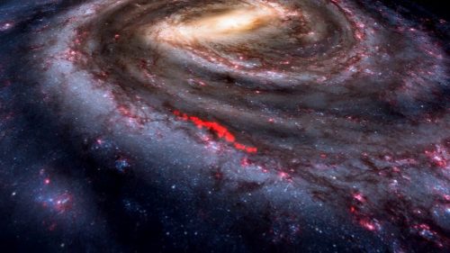 Spazio: una colossale ”onda” all’interno della Via Lattea
