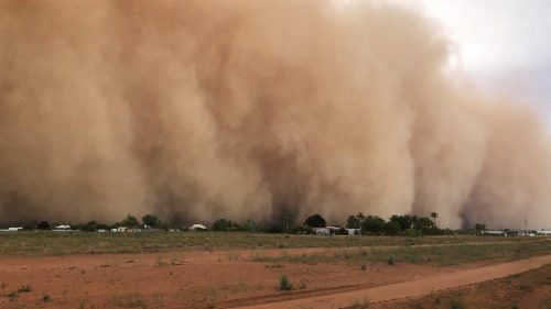 Australia: una tempesta di sabbia inghiotte il Nuovo Galles