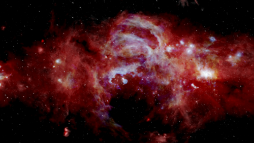 Spazio: la NASA mostra il inedito video del centro della Via Lattea.