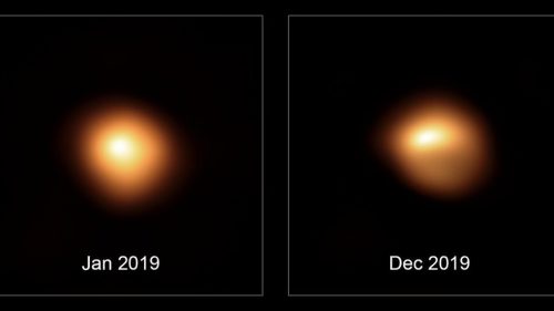 Betelgeuse si sta trasformando: le prime immagini della supergigante