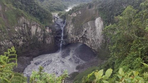 Collassa la Cascata di San Rafael in Ecuador. Il video