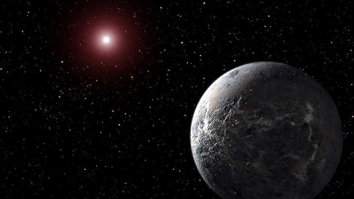 LHS 1815b: scoperto il primo pianeta esterno al disco galattico