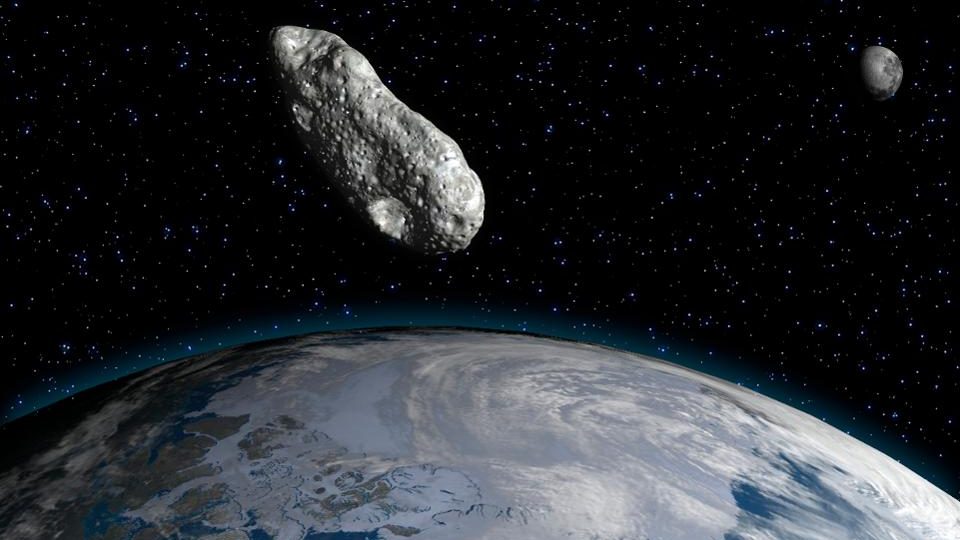 Spazio: un asteroide tra la Terra e la Luna