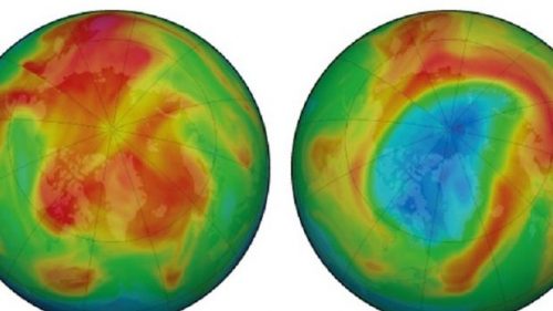 Buco dell’ozono da record al Polo Nord