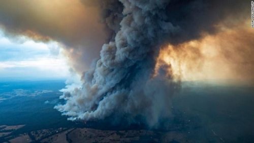 La nube degli incendi in Australia ancora in atmosfera