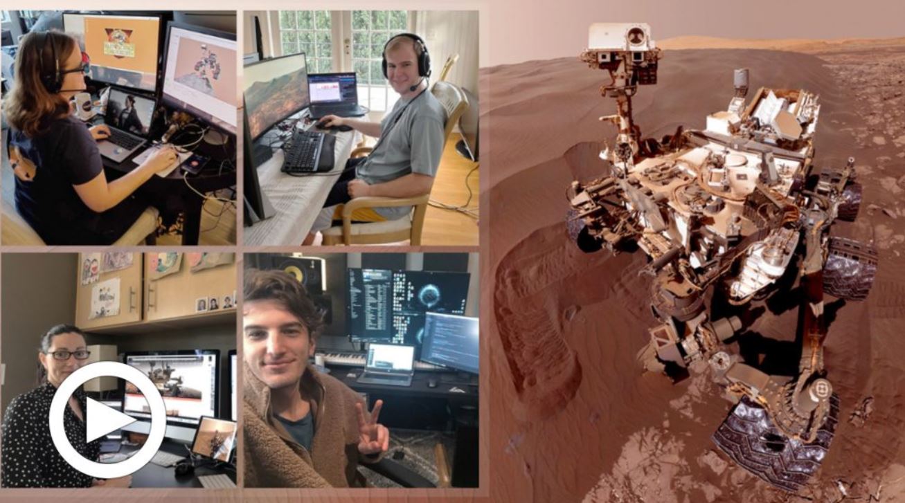 Coronavirus, Marte: la Nasa gestisce il rover Curiosity da casa