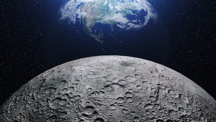 Spazio: ecco come la Luna deforma la Terra