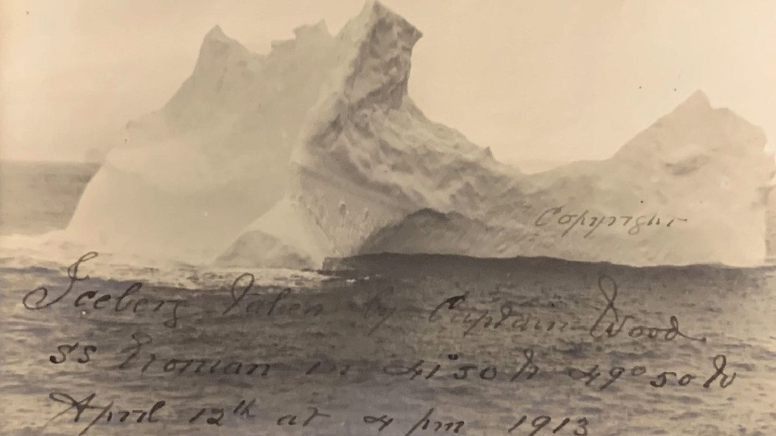 Inghilterra: in vendita la foto dell’iceberg che affondò il Titanic