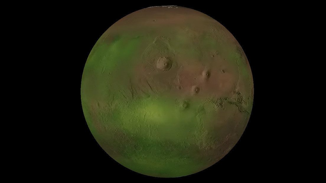 Marte: tre improvvisi bagliori illuminano l’atmosfera