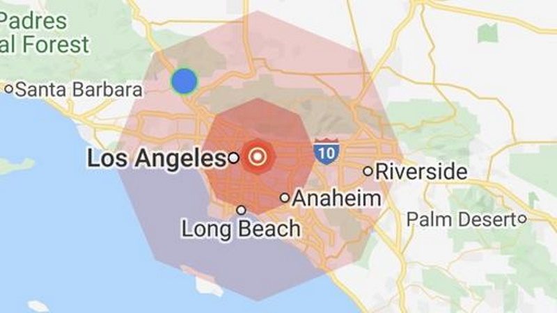 Terremoto a Los Angeles: migliaia di persone in strada