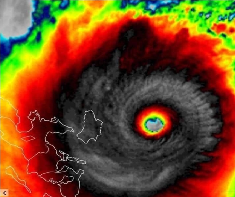 Filippine: il super tifone Goni si avvicina alle coste. Evacuazioni in corso