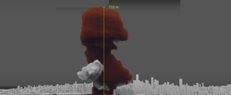 La ricostruzione 3D dell’esplosione di Beirut ne rivela il punto esatto e la causa. Il video