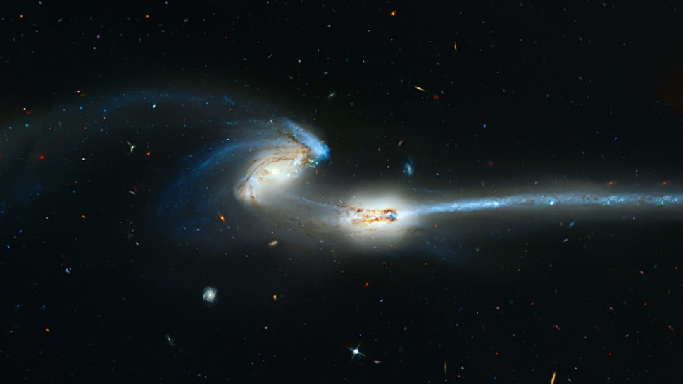 Spazio: la Grande Nube di Magellano sta attirando e deformando la nostra galassia