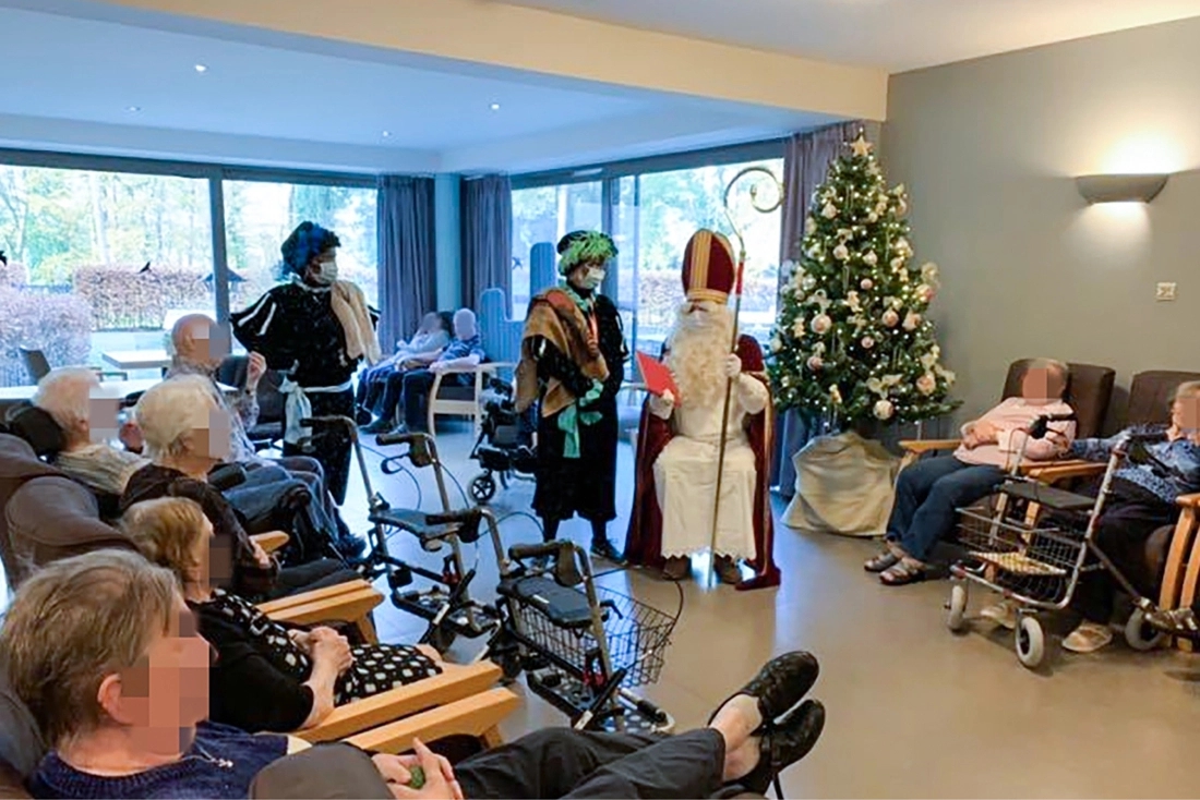 Belgio: almeno 18 morti di COVID in casa di cura dopo la visita di ‘Babbo Natale’ positivo