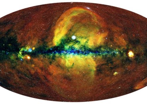 Spazio: enormi bolle di gas circondano la nostra galassia