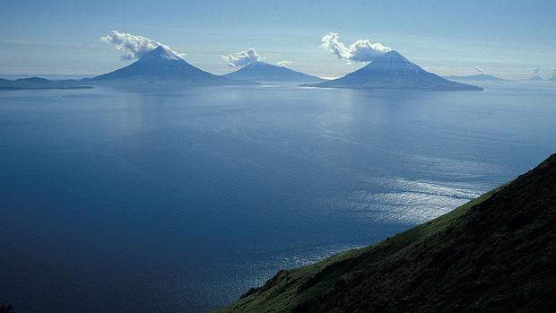 Alaska: scoperto un supervulcano sommerso nelle Isole Auletine
