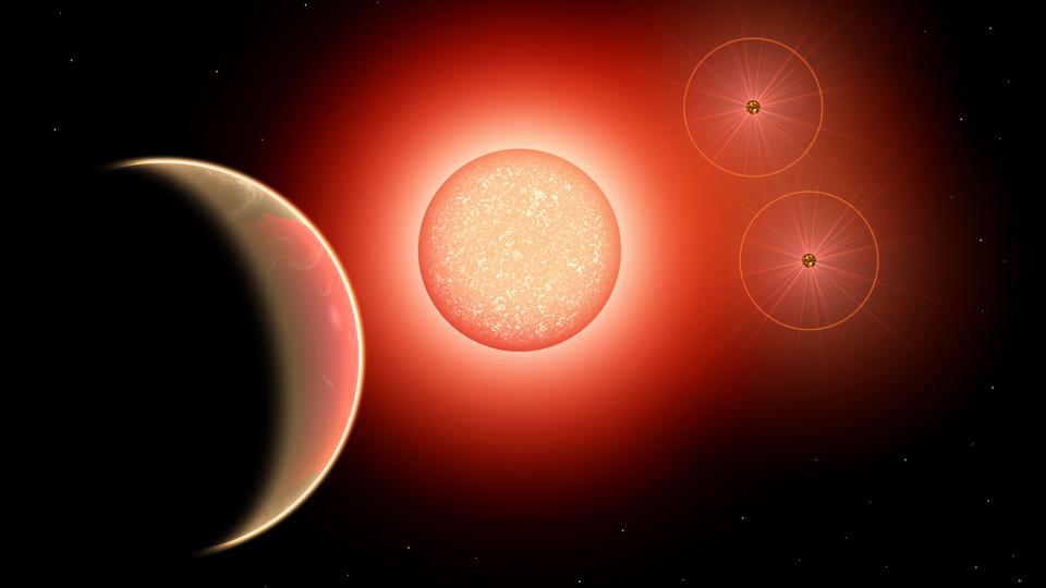 KOI-5Ab: il ‘raro’ pianeta con tre soli