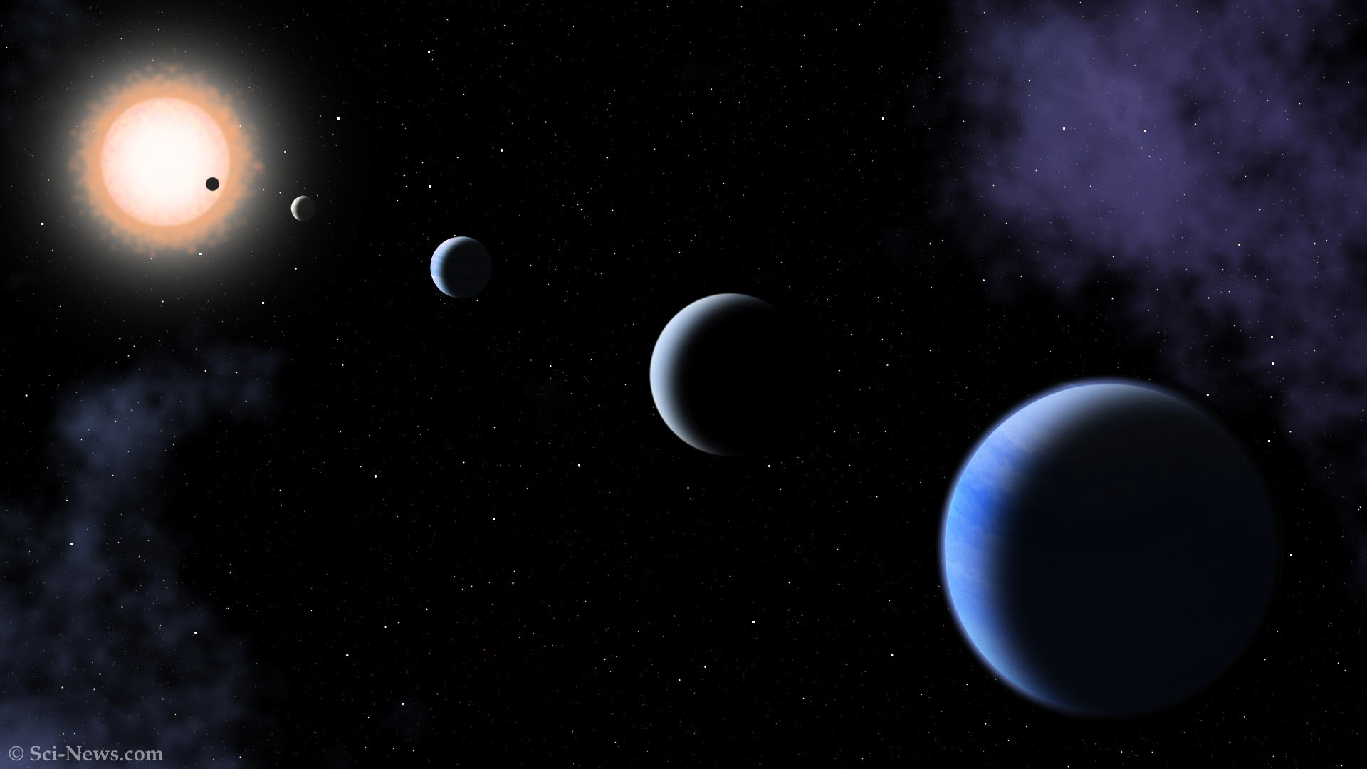 Spazio: cinque pianeti giganti intorno ad una stella ‘gemella’ del Sole
