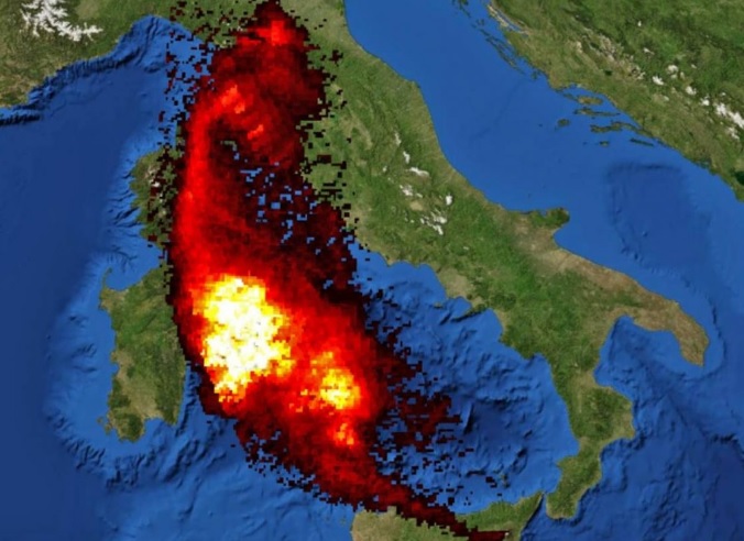 Etna: registrata impressionante emissione di anidride solforosa