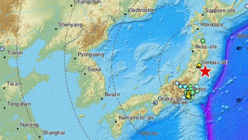 Terremoto in Giappone: scossa di magnitudo 7.0 nella prefettura di Fukushima