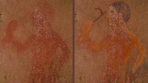 Archeologia: scoperte immagini “nascoste” negli affreschi etruschi