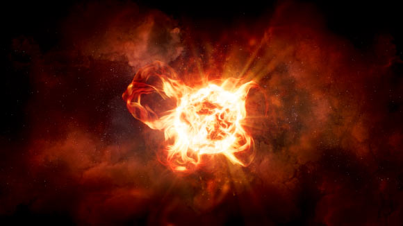 Spazio: gigantesche formazioni oscurano l’ipergigante rossa VY Canis Majoris