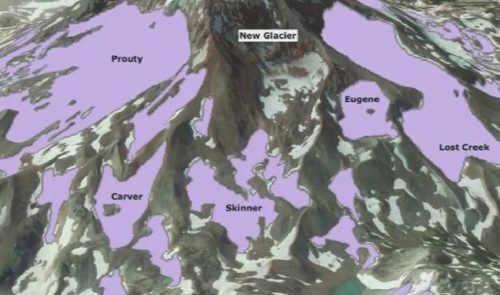 Scoperto un ghiacciaio mai mappato prima sulla South Sister: ecco perchè nessuno lo ha mai notato