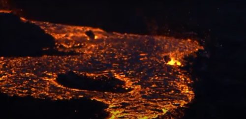 Islanda: un rarissimo tornado di lava sul vulcano Fagradalsfjall