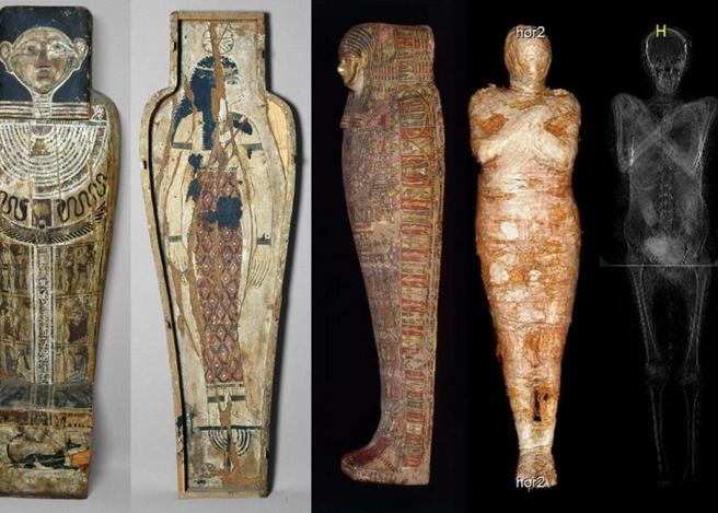 Polonia: scoperta la prima mummia egizia di una donna incinta