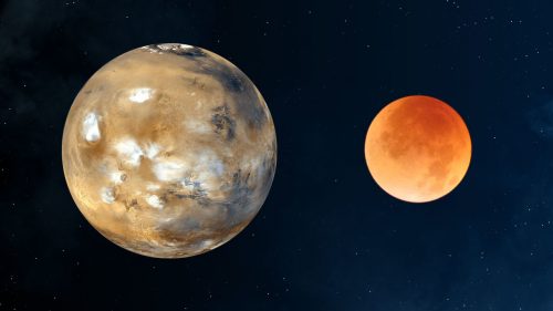 Spazio: anche Marte aveva una grande Luna. La scoperta