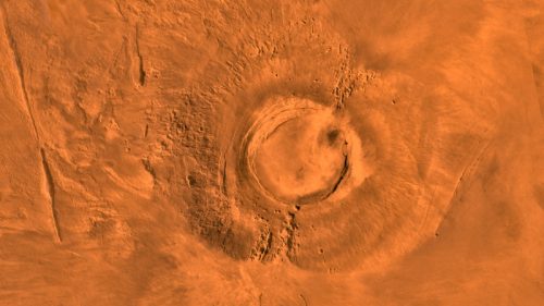 Marte: scoperto un vulcano attivo nel ‘recente passato’ nell’Elysium Planitia
