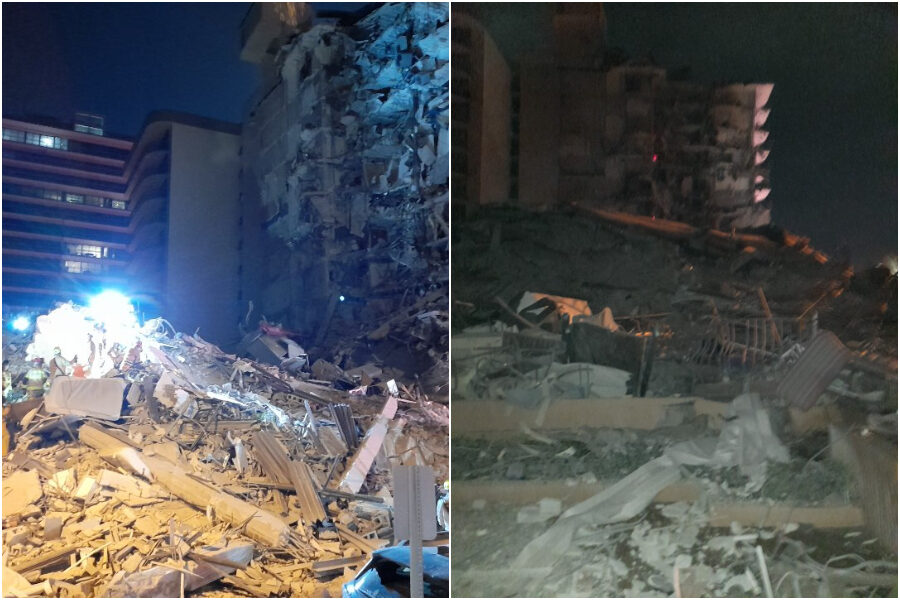Florida: crolla un palazzo di 12 piani, si temono molte vittime