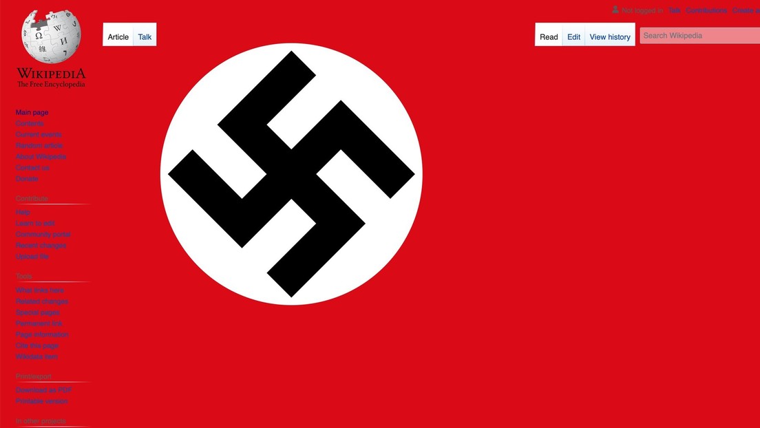 Attacco Wikipedia: simboli nazisti nelle pagine di personaggi famosi
