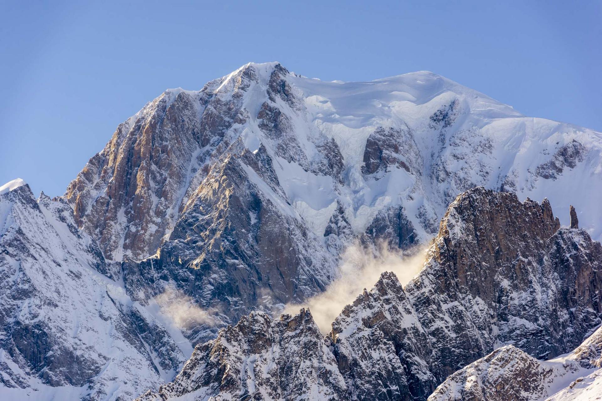 Il Monte Bianco si è abbassato di un altro metro