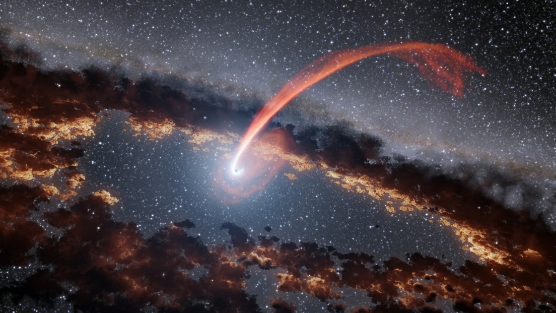 Spazio: ecco ciò che accade quando un buco nero ingoia una stella