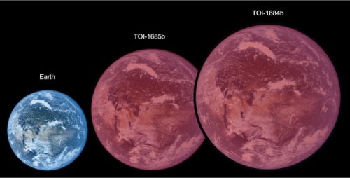 Spazio: scoperte due ‘super-Terre nude’ scoperte da TESS