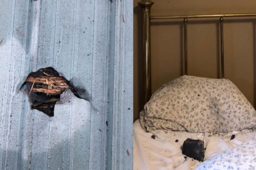 Canada: meteorite attraversa il tetto di una casa e cade sul cuscino di una donna