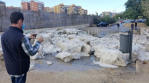 Spagna: devastante grandinata colpisce Alicante. VIDEO