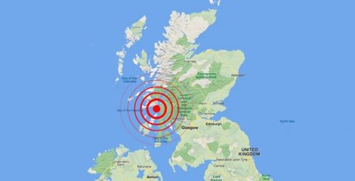 Terremoto e boato spaventano gli abitanti di Lochgilphead, in Scozia