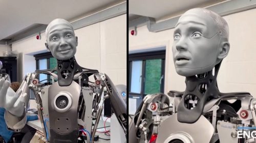Tecnologia: il robot umanoide con incredibili espressioni facciali. VIDEO