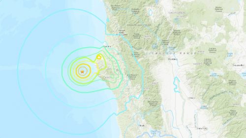 Un terremoto di magnitudo 6.2 è stato registrato al largo della California