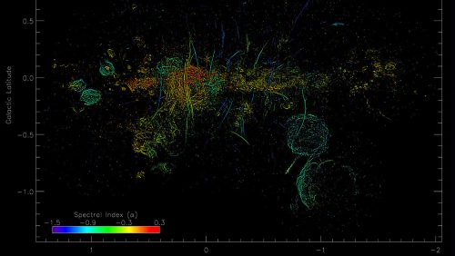 Circa mille filamenti lunghi fino a 150 anni luce scoperti nella Via Lattea
