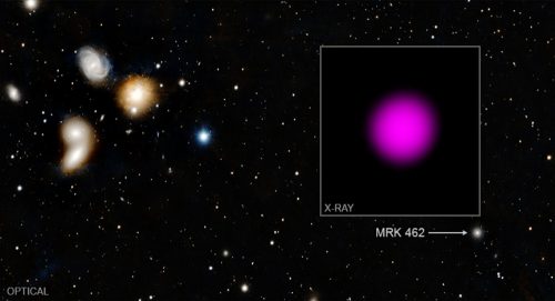 Astronomia: un “mini” buco nero identificato in una galassia nana