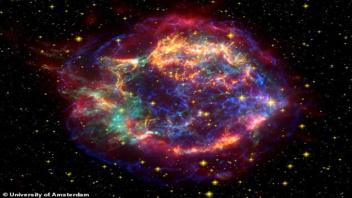 Astronomia: resti di una supernova si sono scontrati con un oggetto misterioso