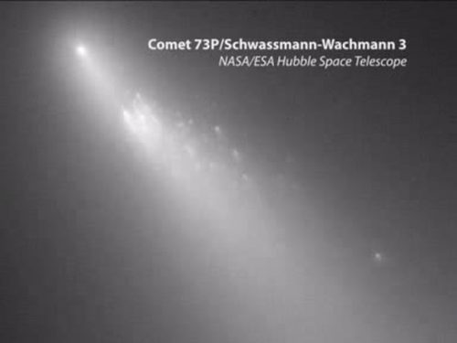 L’avvicinamento di una cometa frantumata potrebbe generare uno sciame meteorico da record