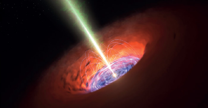 Il getto del buco nero Sagittarius A è diretto verso la Terra?